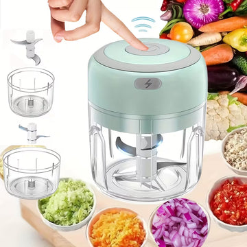 Electric Chopper USB Charging Food Crusher